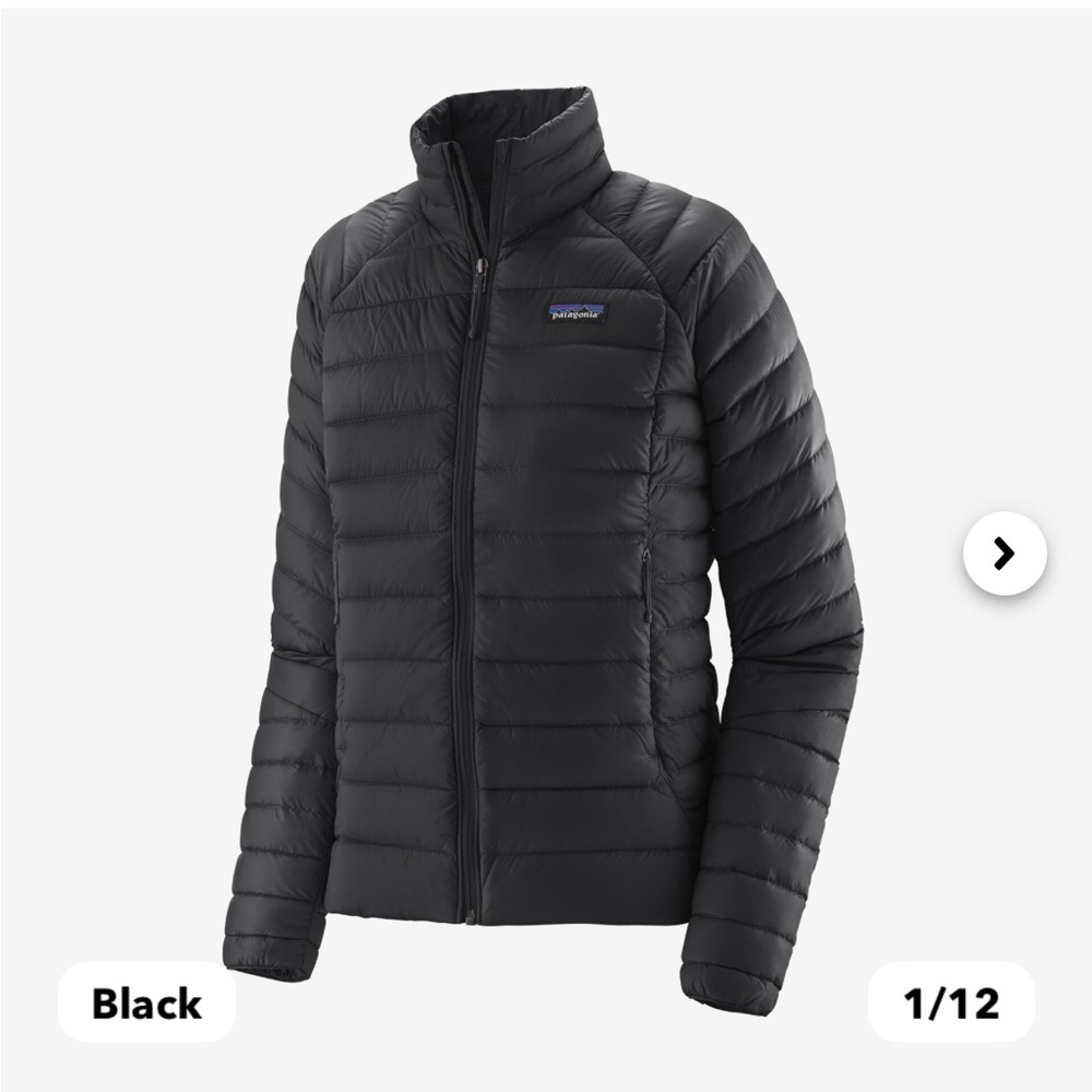 Patagonia Women’s Down Sweater Jacket size Small